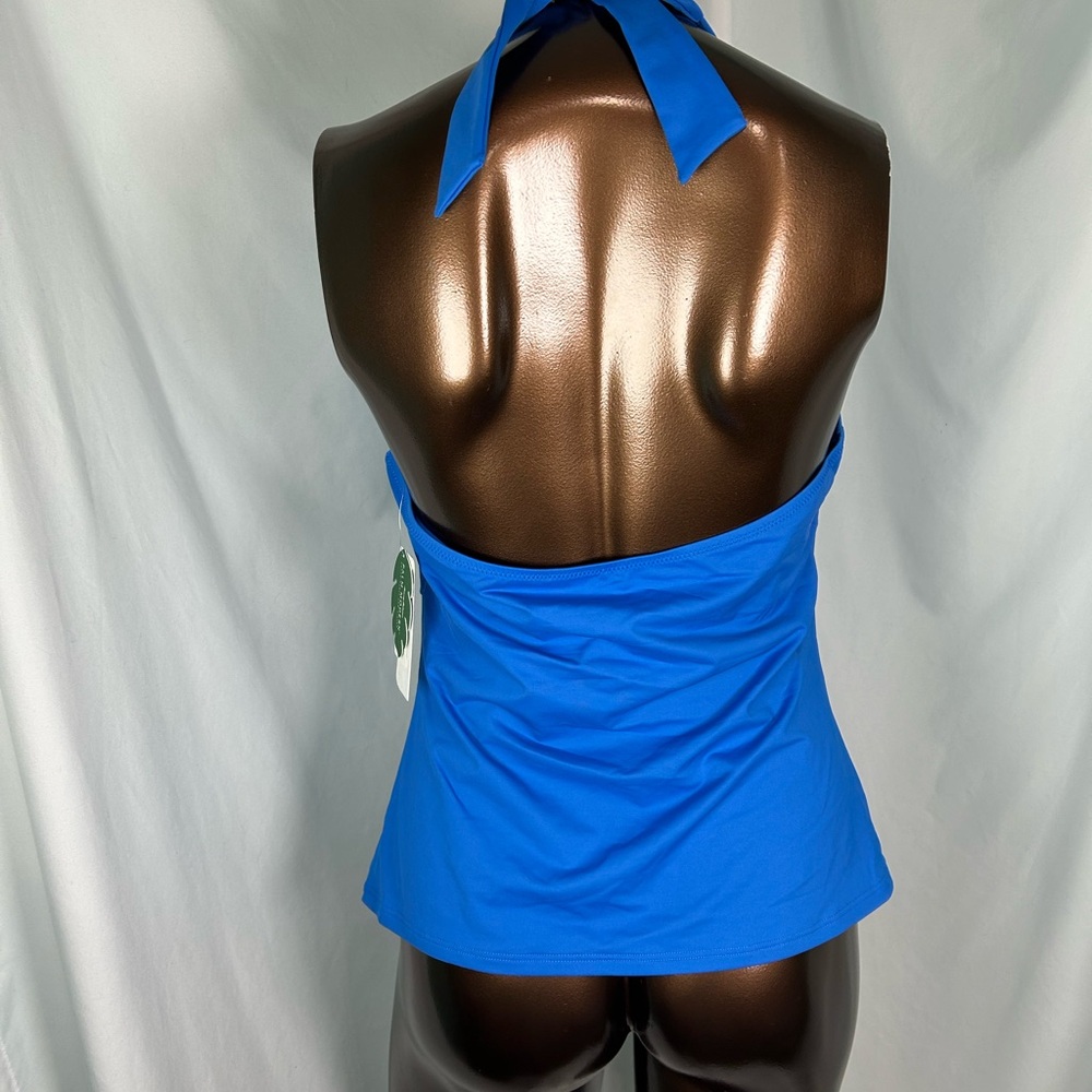 Tommy Bahama Palm Modern Halter Tankini Top - Medium - New - Picture 5 of 6